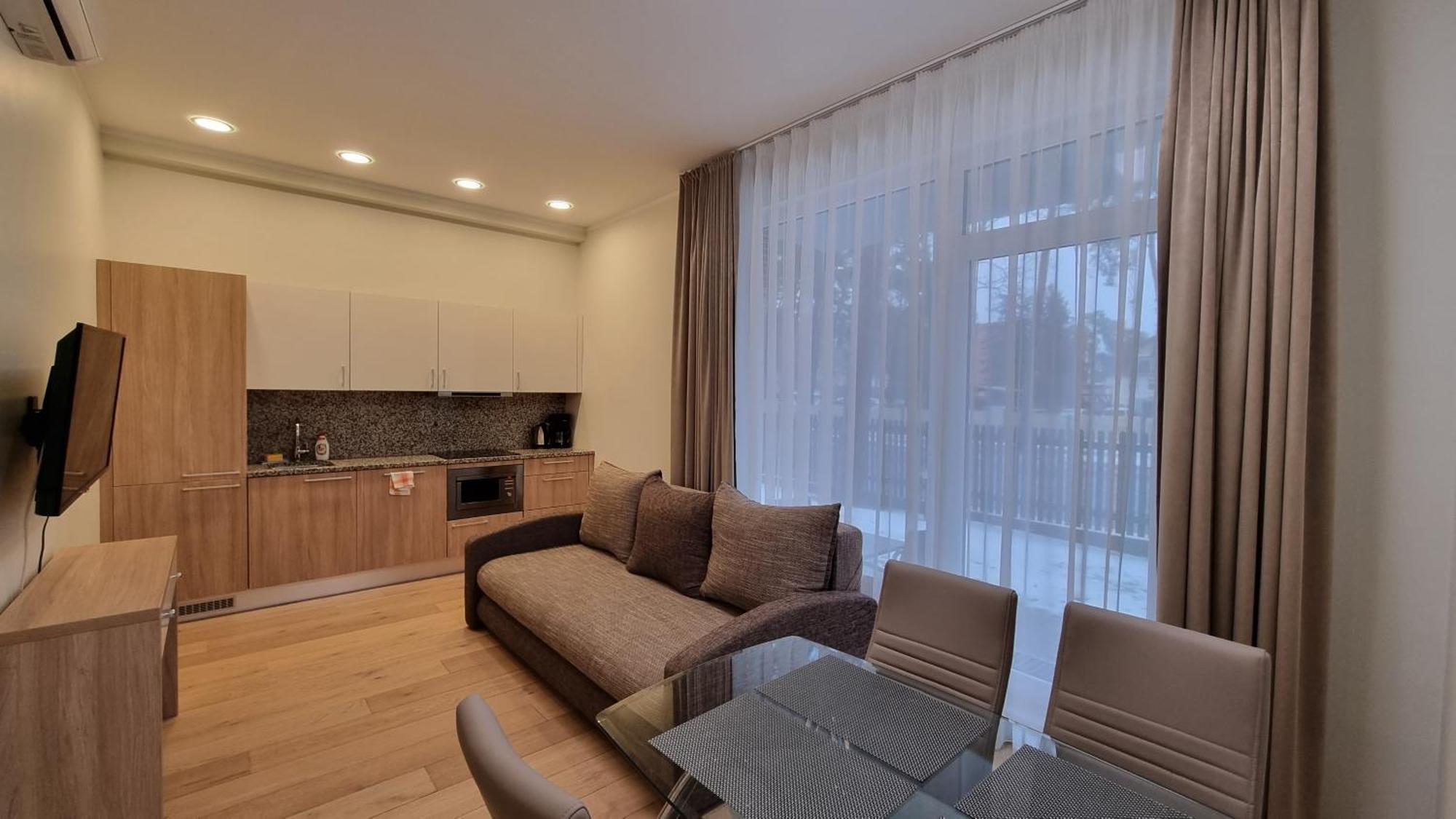 Black Pearl Apartments Jūrkalne 客房 照片